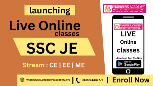 Secure your dream with SSC JE offline/ Online Classes | Engineers Academy