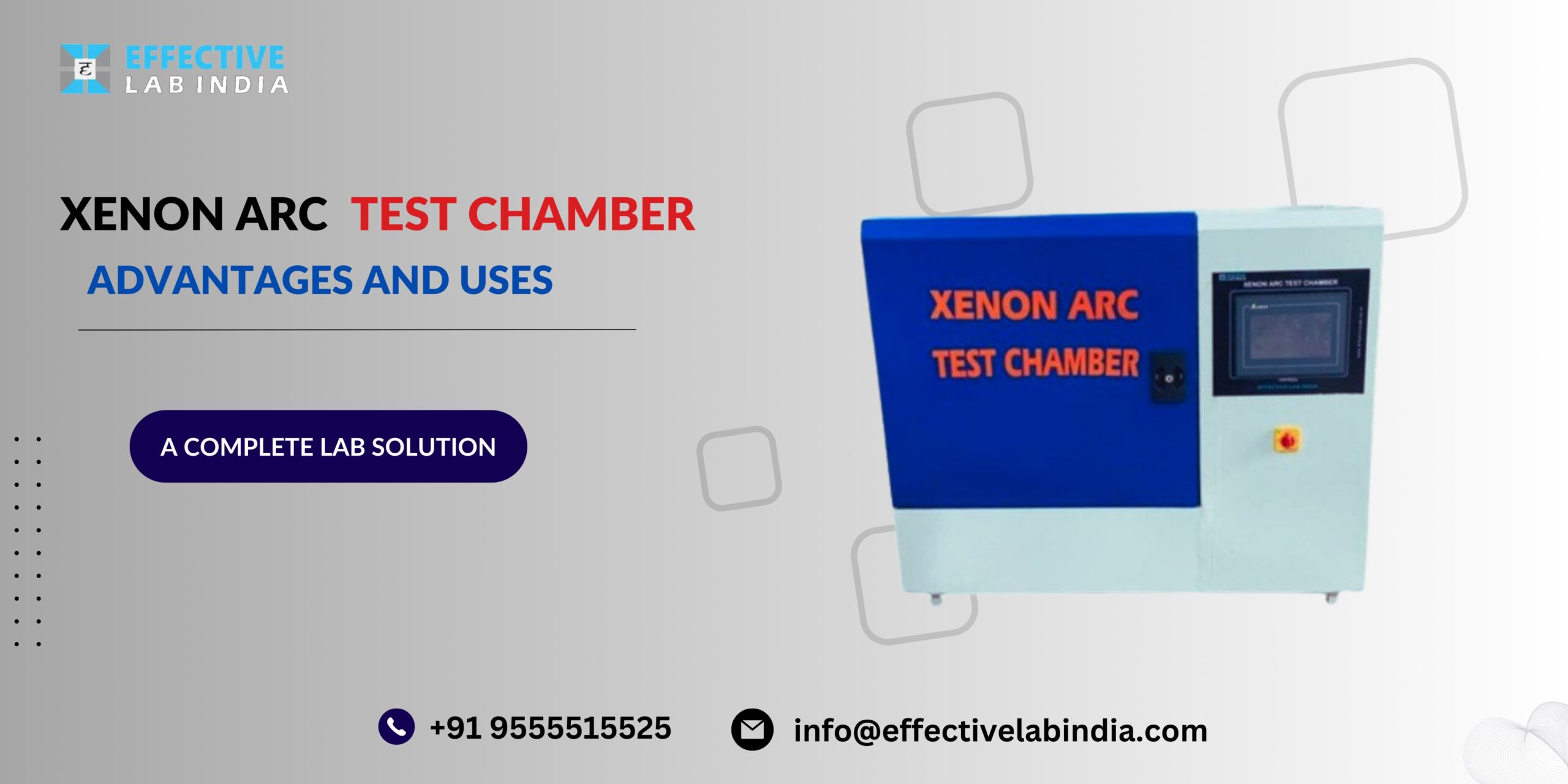 Xenon ARC Test Chamber Advantages and Uses